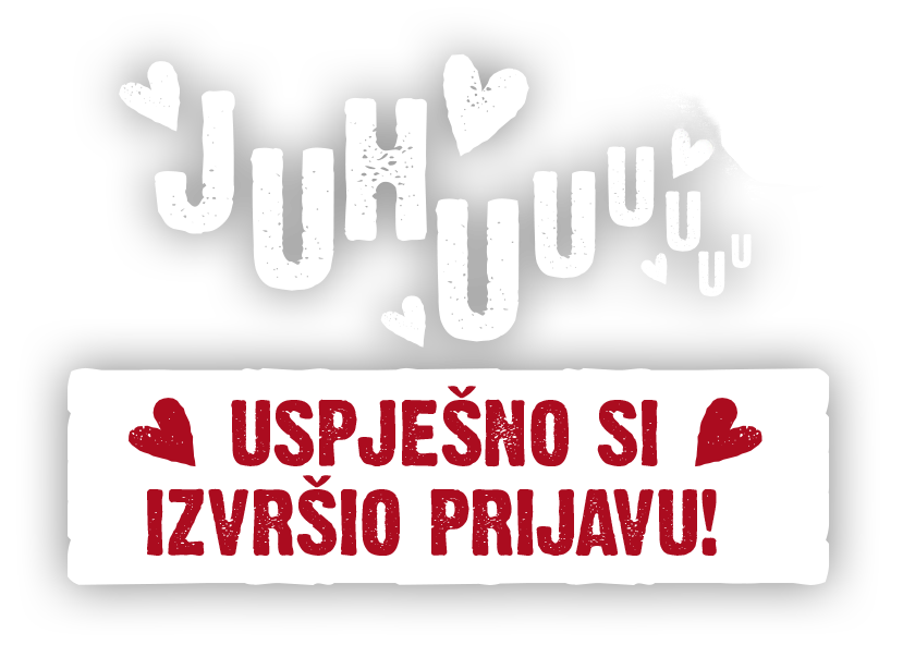 Hvala na prijavi!